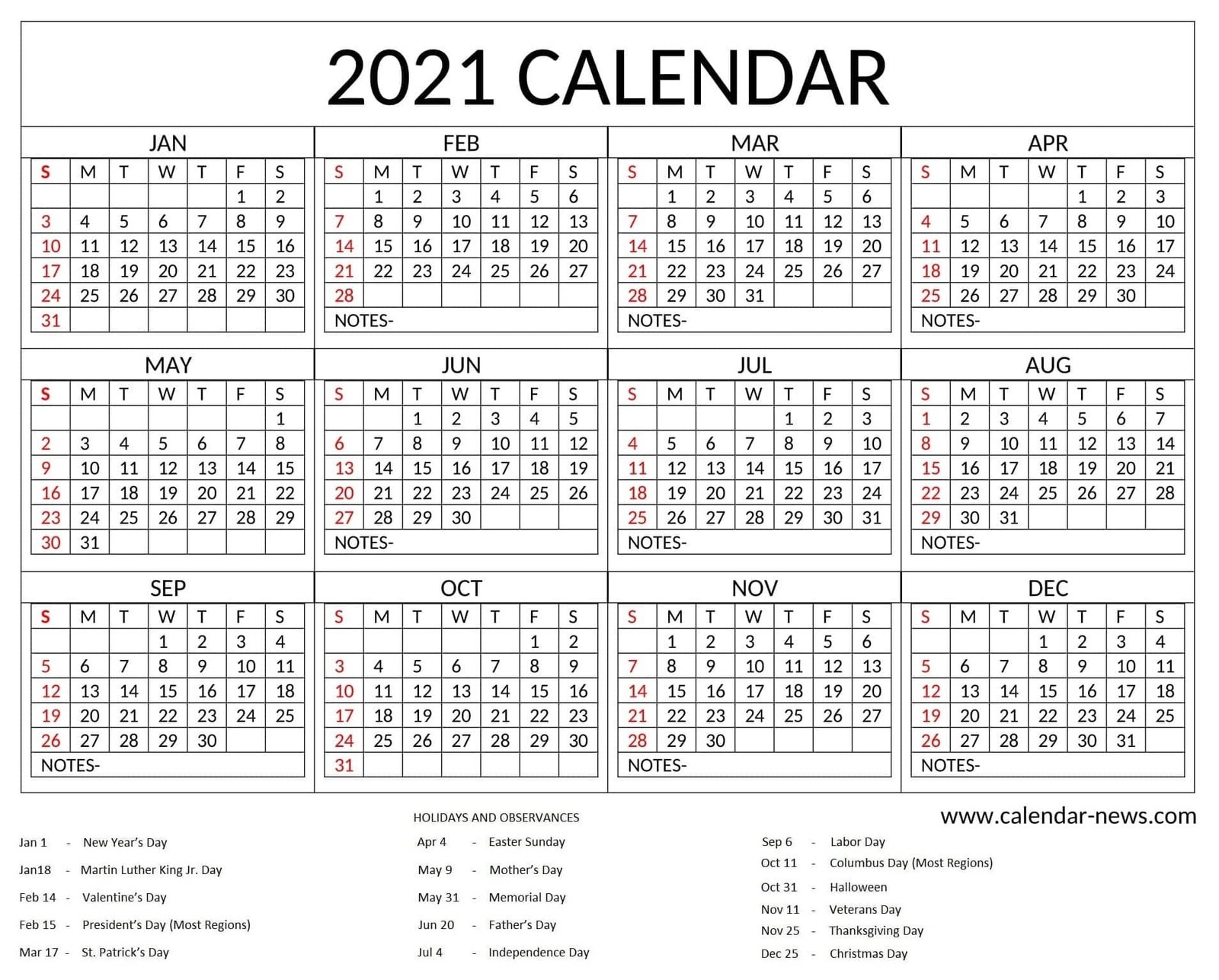 Day Of The Year Calendar 2021 Shopperji